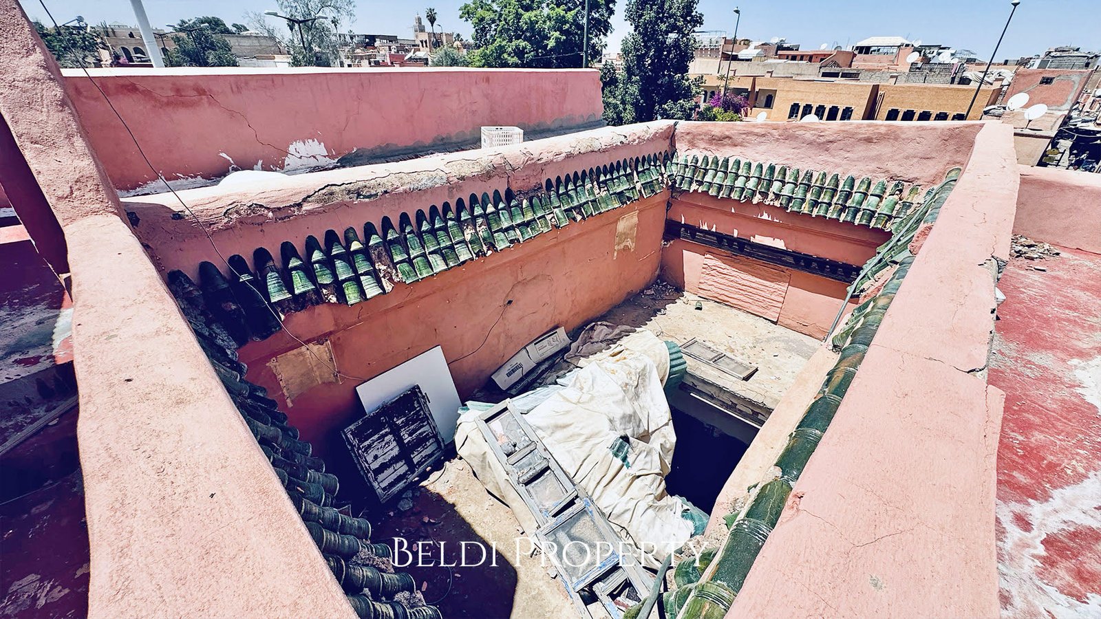 Restaurant – Rooftop à reconstruire RIAD ZITOUN JDID